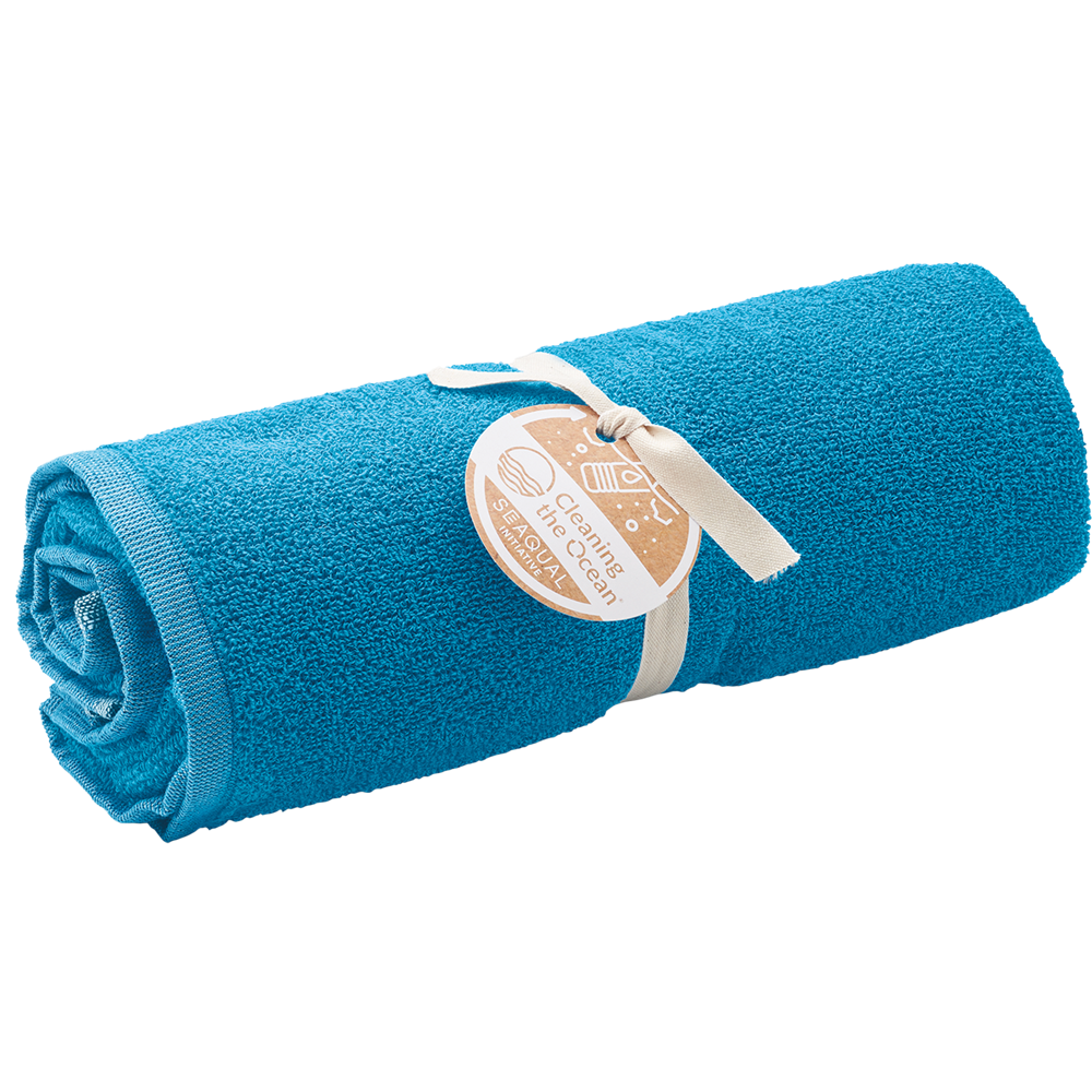 SEAQUAL® Bath or Beach Towel 100x170cm_TURQUOISE_DETAILEDIMAGE_front_1