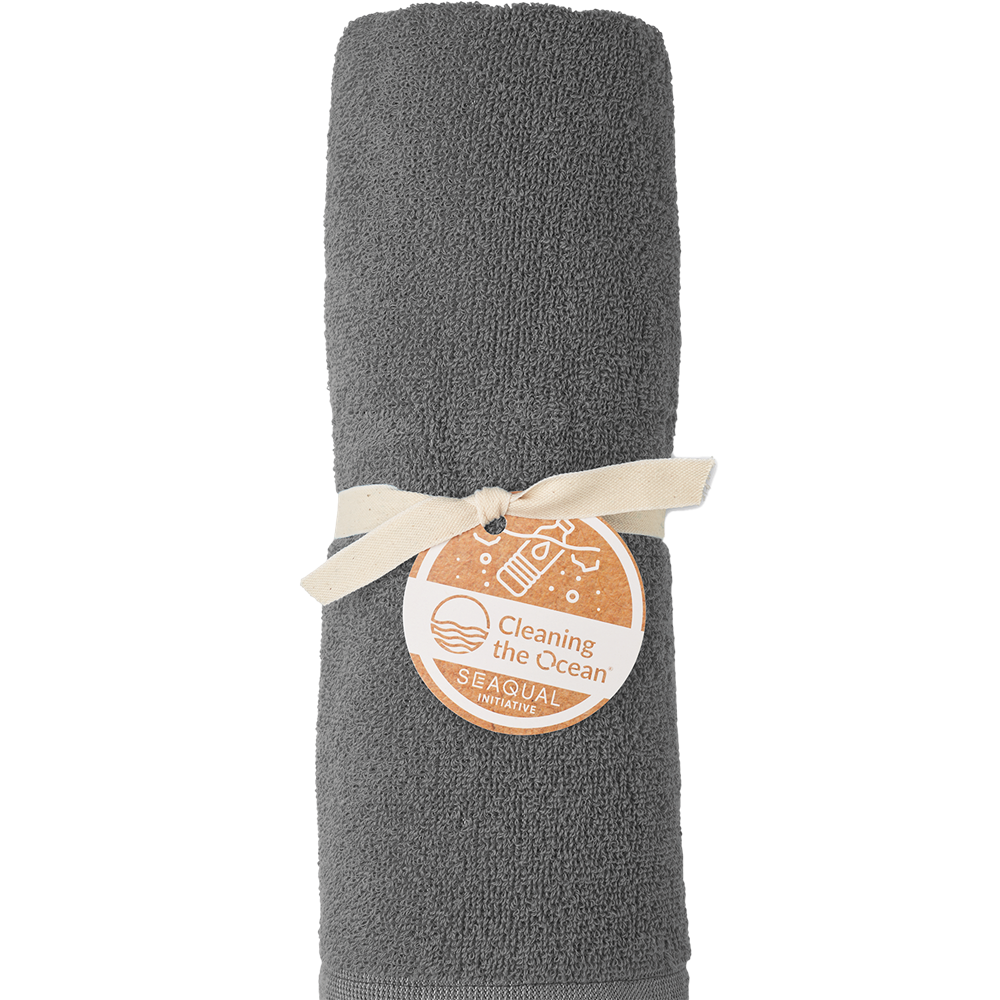 SEAQUAL® Bath or Beach Towel 100x170cm_GREY_DETAILEDIMAGE_front_3