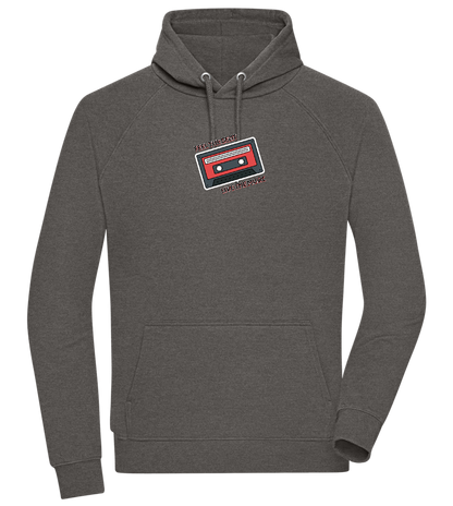 Feel the Beat Design - Comfort unisex hoodie_CHARCOAL CHIN_front