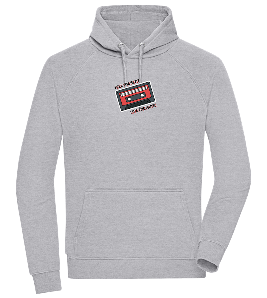 Feel the Beat Design - Comfort unisex hoodie_ORION GREY II_front