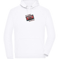 Feel the Beat Design - Comfort unisex hoodie_WHITE_front