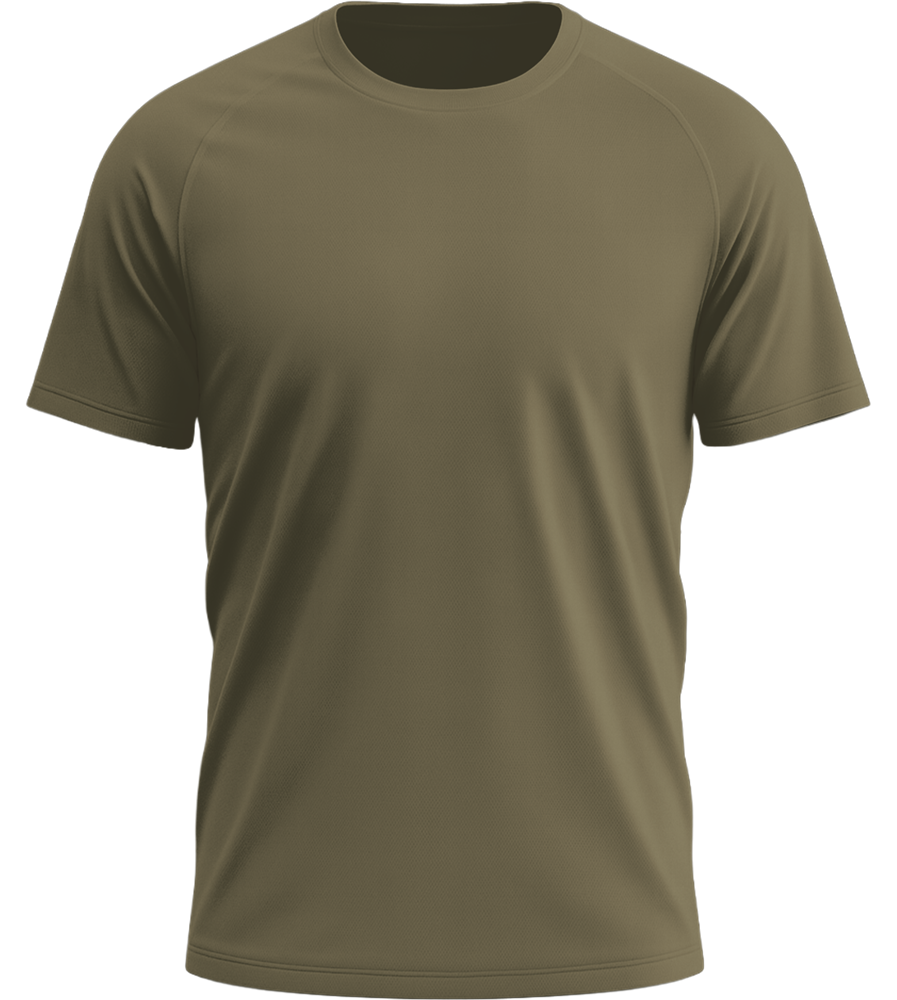 Performance men's sport t-shirt_ARMY_front