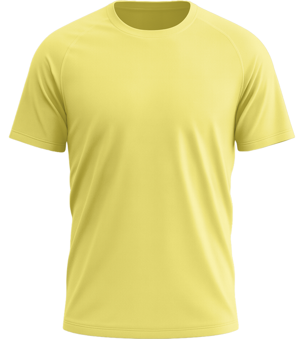 Performance men's sport t-shirt_LEMON_front