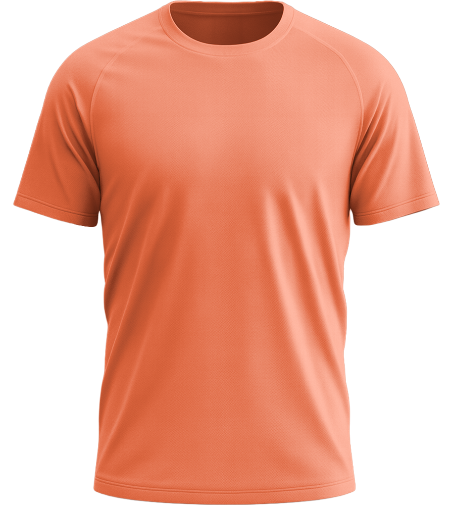 Performance men's sport t-shirt_NEON ORANGE_front