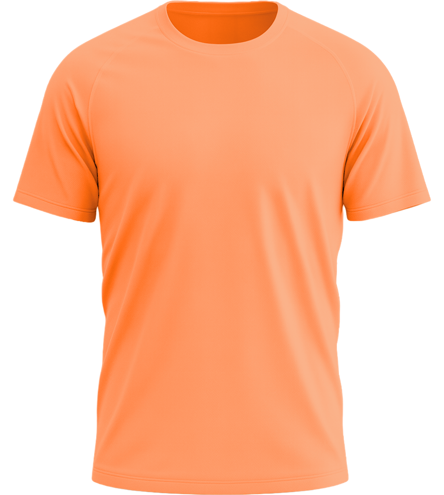 Performance men's sport t-shirt_ORANGE_front