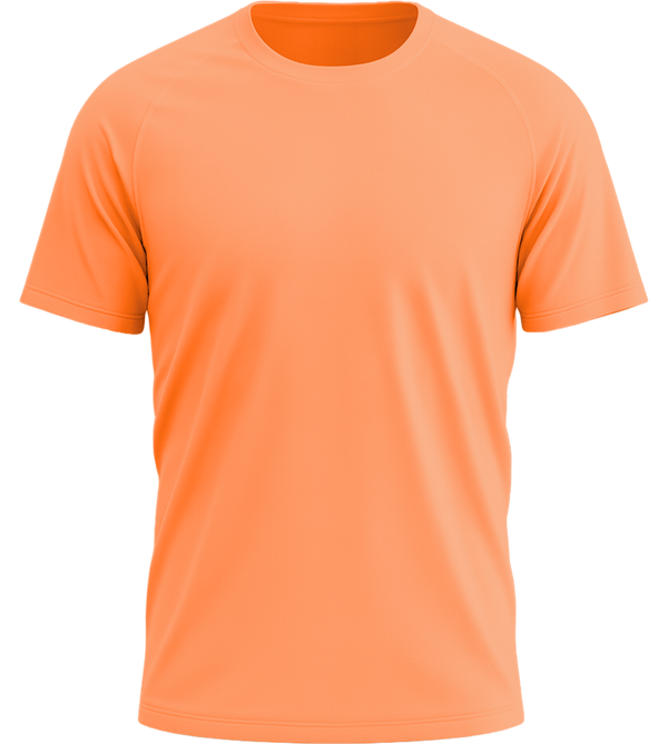 Performance men's sport t-shirt_ORANGE_front