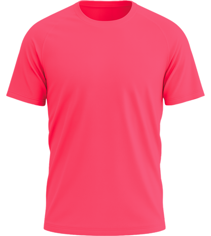 Performance men's sport t-shirt_RED_front