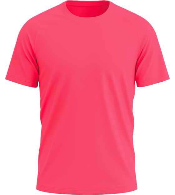 Performance men's sport t-shirt_RED_front