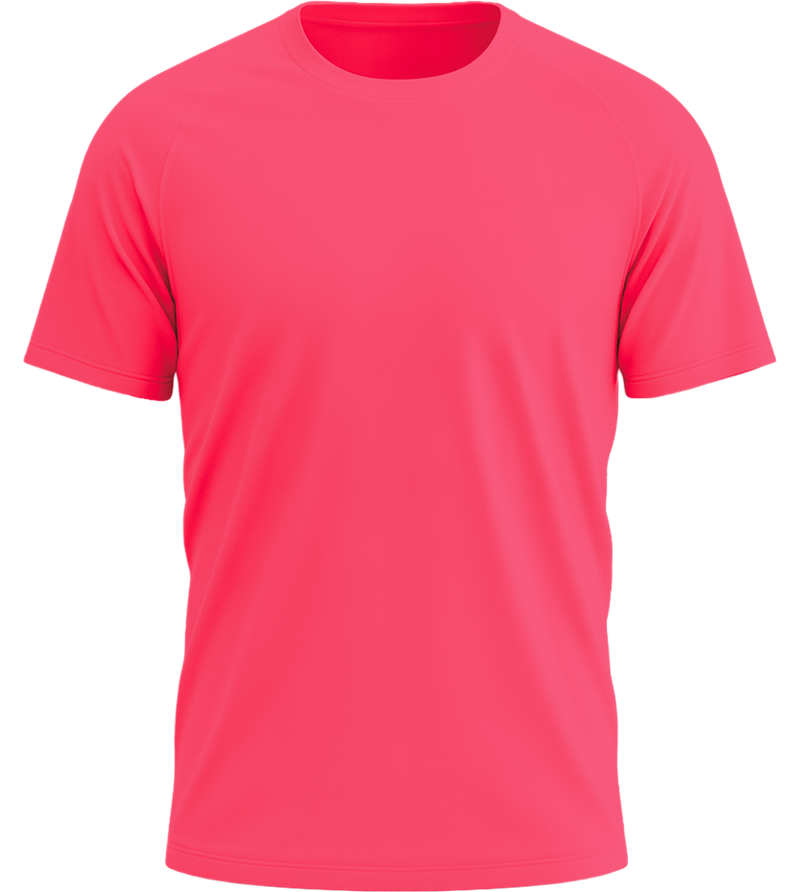 Performance men's sport t-shirt_RED_front