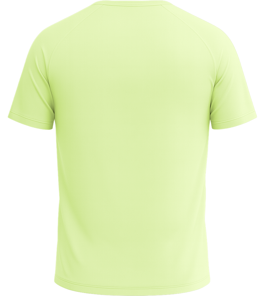 Performance men's sport t-shirt_APPLE GREEN_back