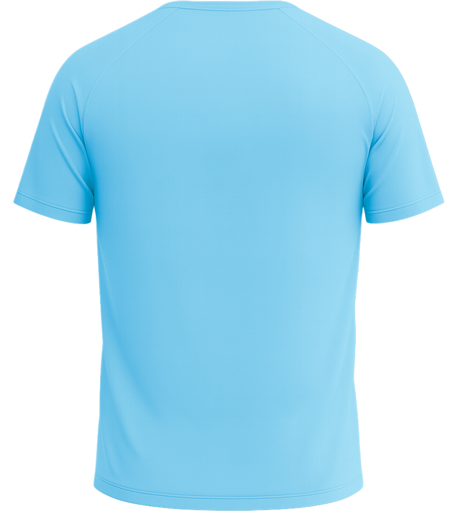 Performance men's sport t-shirt_AQUA_back