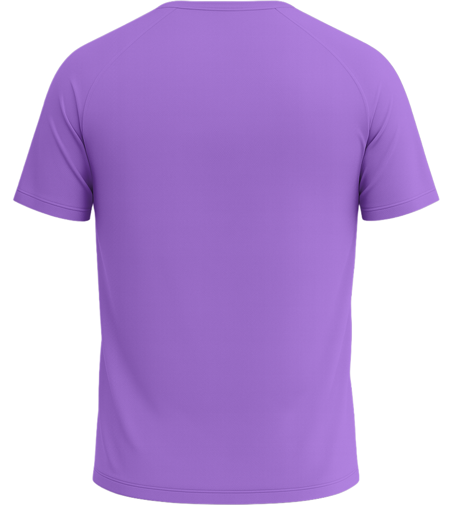 Performance men's sport t-shirt_DARK PURPLE_back