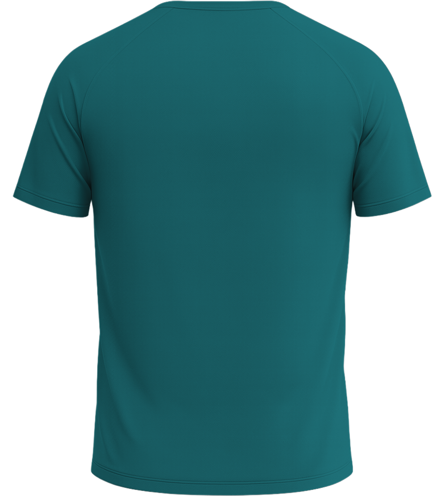 Performance men's sport t-shirt_PETROLEUM BLUE_back