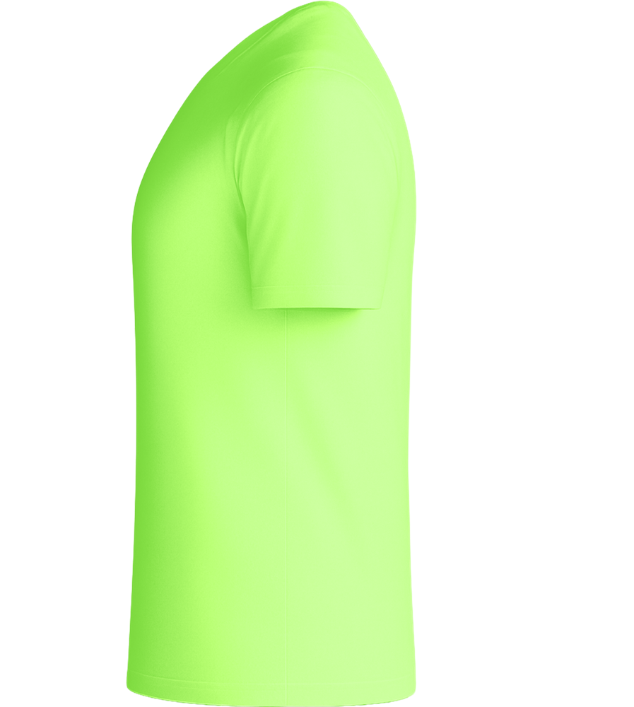 Performance men's sport t-shirt_NEON GREEN_left