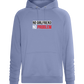 No Girlfriend No Problem Design - Comfort unisex hoodie_BLUE_front