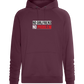 No Girlfriend No Problem Design - Comfort unisex hoodie_BORDEAUX_front