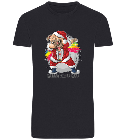 Christmas Dab Design - Basic Unisex T-Shirt_FRENCH NAVY_front