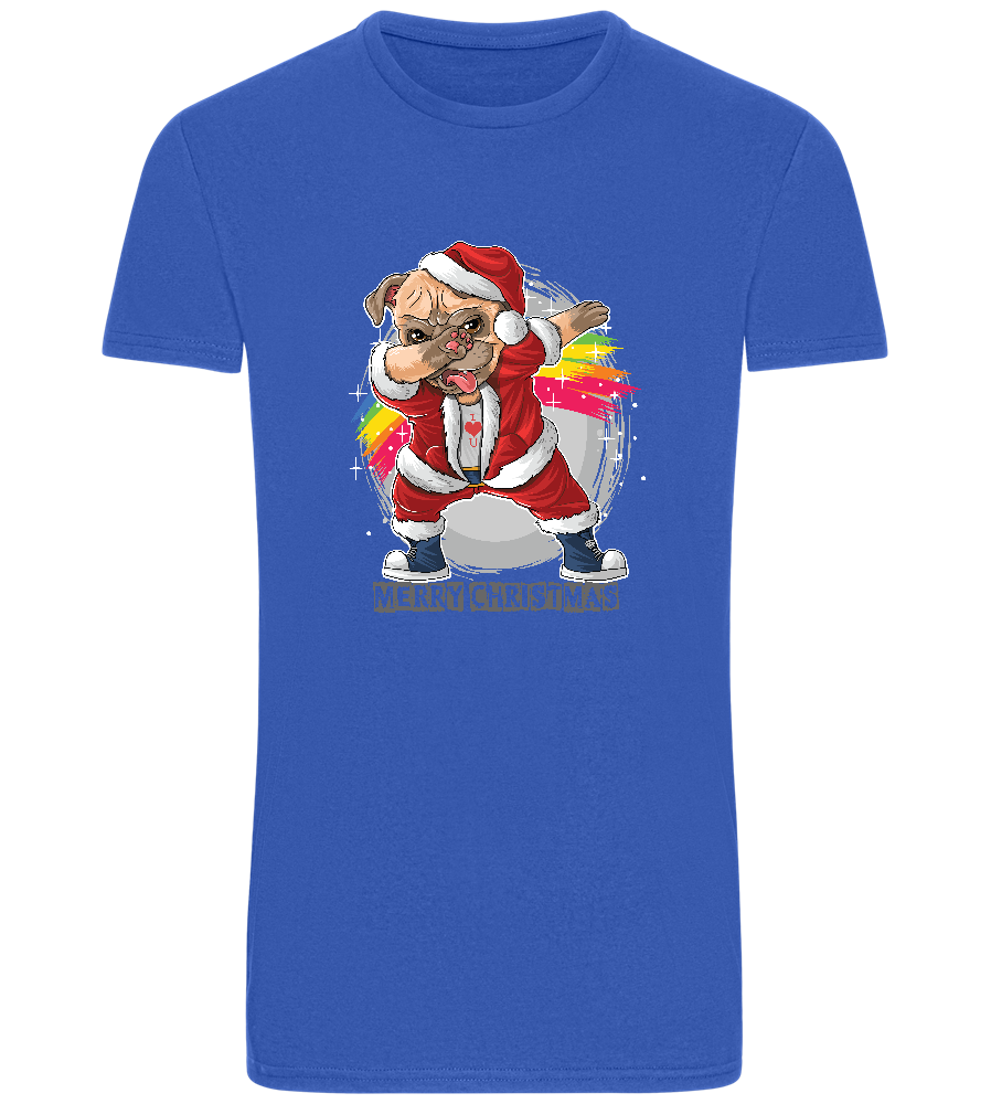 Christmas Dab Design - Basic Unisex T-Shirt_ROYAL_front