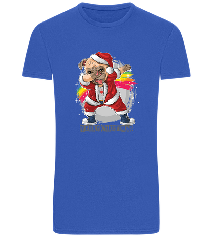 Christmas Dab Design - Basic Unisex T-Shirt_ROYAL_front