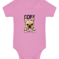 Control + C Design - Baby bodysuit_PINK ORCHID_front