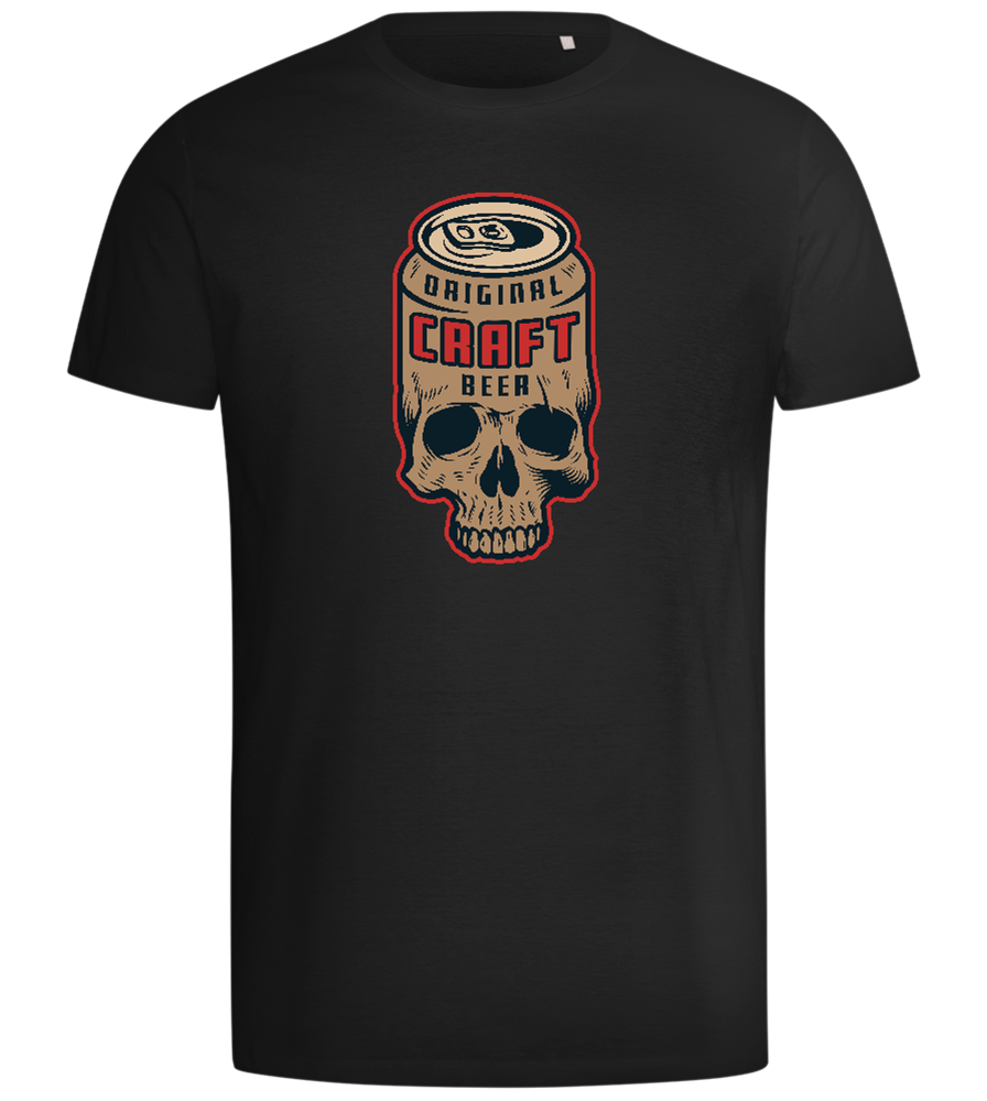 Craft Beer Design - Comfort men's t-shirt_DEEP BLACK_front