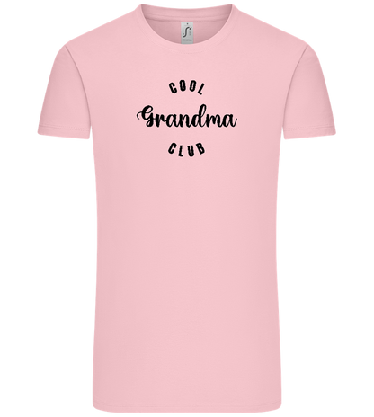 Cool Grandma Club Design - Comfort Unisex T-Shirt_CANDY PINK_front