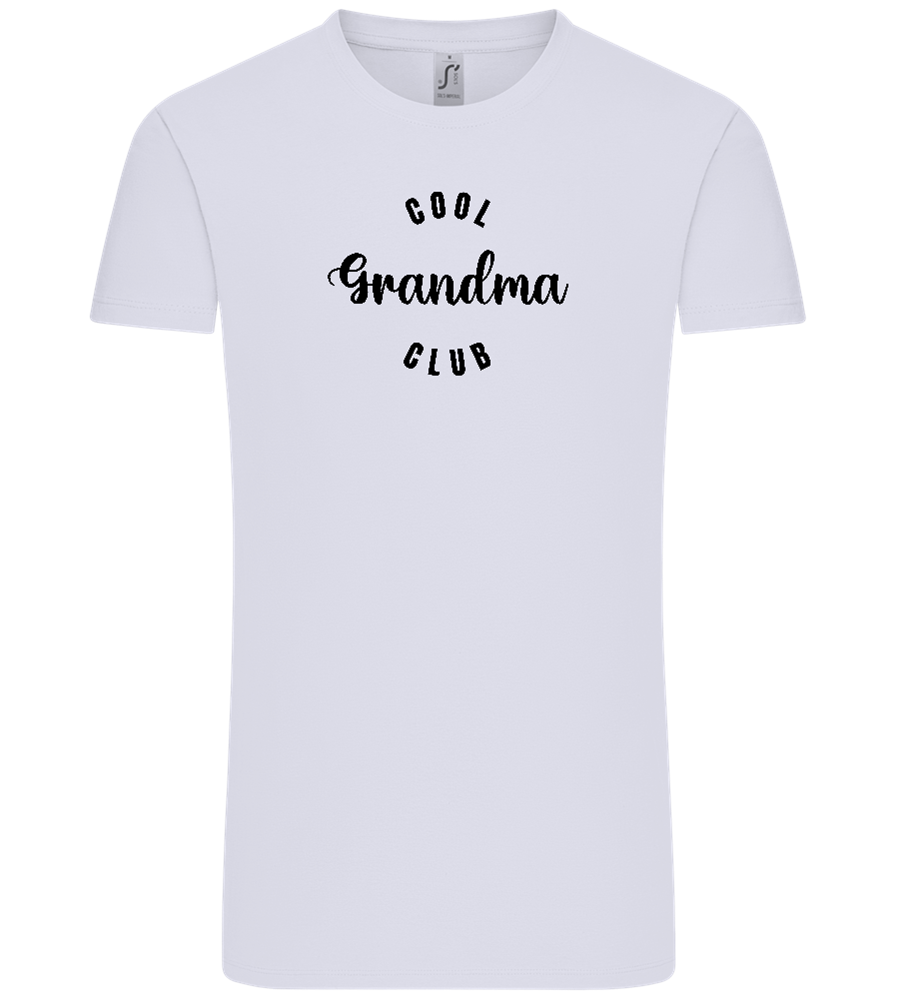 Cool Grandma Club Design - Comfort Unisex T-Shirt_LILAK_front