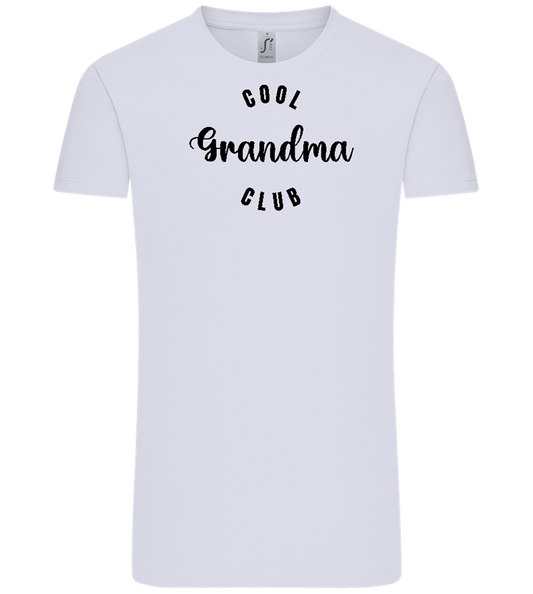 Cool Grandma Club Design - Comfort Unisex T-Shirt_LILAK_front