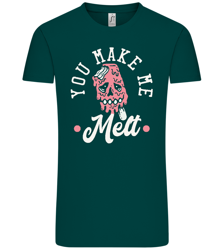 You Make Me Melt Ice Cream Design - Comfort Unisex T-Shirt_GREEN EMPIRE_front