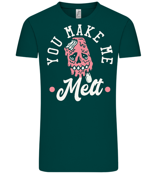 You Make Me Melt Ice Cream Design - Comfort Unisex T-Shirt_GREEN EMPIRE_front