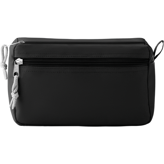PVC-Free Cosmetic Bag_BLACK_front