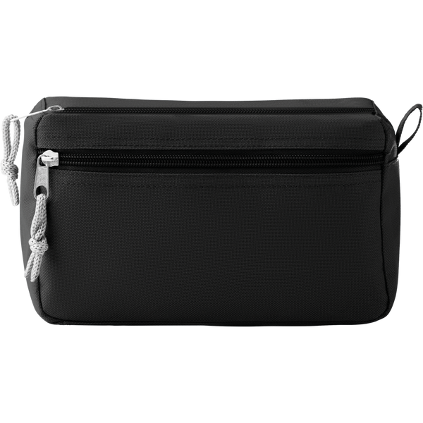 PVC-Free Cosmetic Bag_BLACK_front