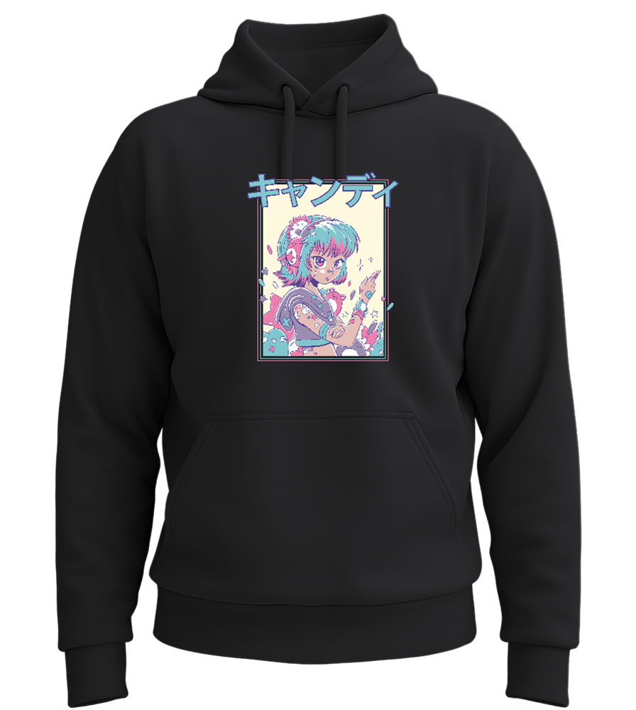 Pastel Dream Design - Premium Essential Unisex Hoodie_BLACK_front