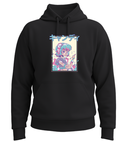 Pastel Dream Design - Premium Essential Unisex Hoodie_BLACK_front