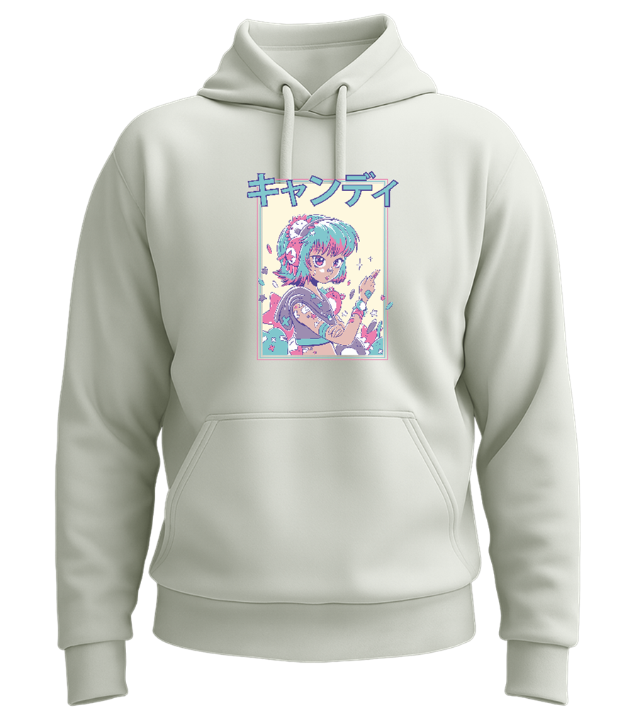 Pastel Dream Design - Premium Essential Unisex Hoodie_CREAMY GREEN_front
