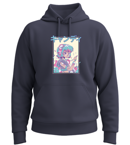 Pastel Dream Design - Premium Essential Unisex Hoodie_FRENCH NAVY_front