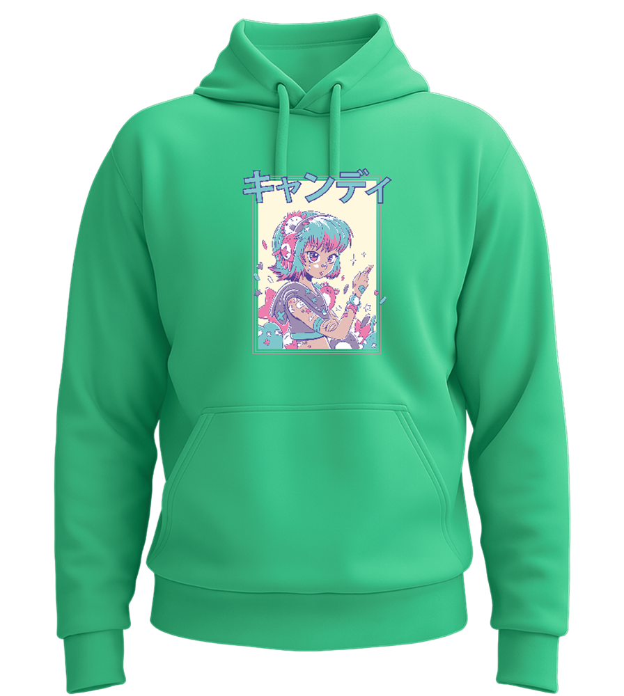 Pastel Dream Design - Premium Essential Unisex Hoodie_SPRING GREEN_front
