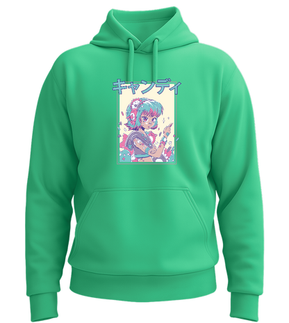 Pastel Dream Design - Premium Essential Unisex Hoodie_SPRING GREEN_front