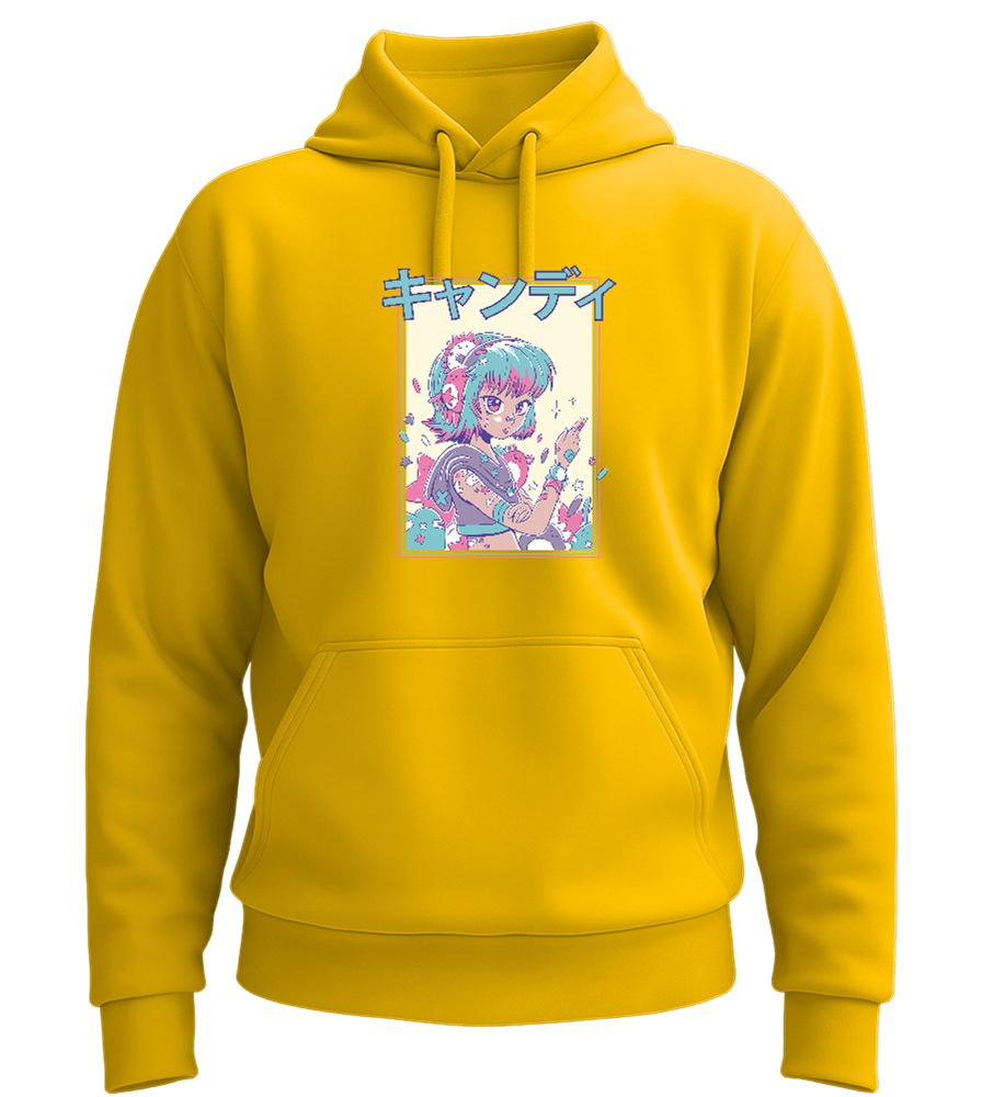 Pastel Dream Design - Premium Essential Unisex Hoodie_YELLOW_front