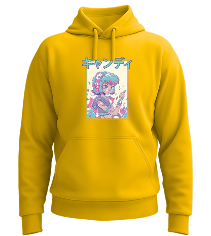 Pastel Dream Design - Premium Essential Unisex Hoodie_YELLOW_front