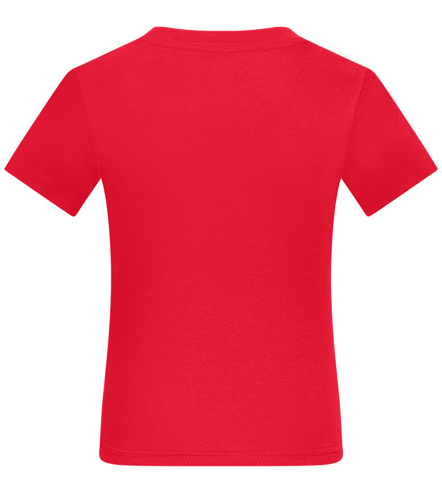 Leveling Up To Big Brother Design - Comfort boys fitted t-shirt_RED_back