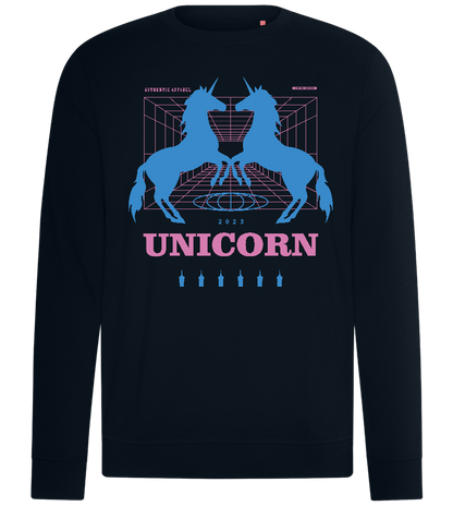 Unicorn Apparel 2023 Design - Comfort unisex sweater_BLACK_front