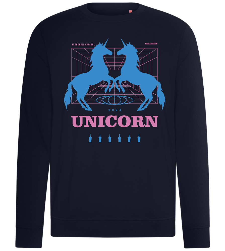 Unicorn Apparel 2023 Design - Comfort unisex sweater_FRENCH NAVY_front