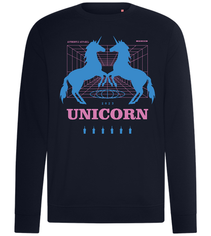 Unicorn Apparel 2023 Design - Comfort unisex sweater_FRENCH NAVY_front