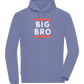 Big Bro Text Design - Comfort unisex hoodie_BLUE_front