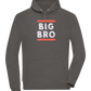 Big Bro Text Design - Comfort unisex hoodie_CHARCOAL CHIN_front