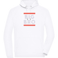 Big Bro Text Design - Comfort unisex hoodie_WHITE_front