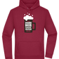 Drink Beer Save Water Beer Mug Design - Premium Essential Unisex Hoodie_BORDEAUX_front