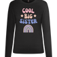 Cool Big Sister Design - Premium Women´s long sleeve t-shirt_DEEP BLACK_front