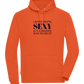 I Hate Being Sexy Design - Comfort unisex hoodie_BURNT ORANGE_front